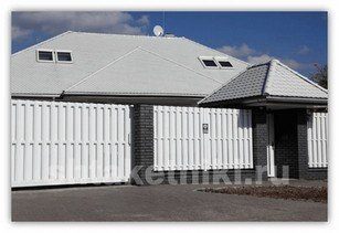 Фото белого забора из штакетника в Астане